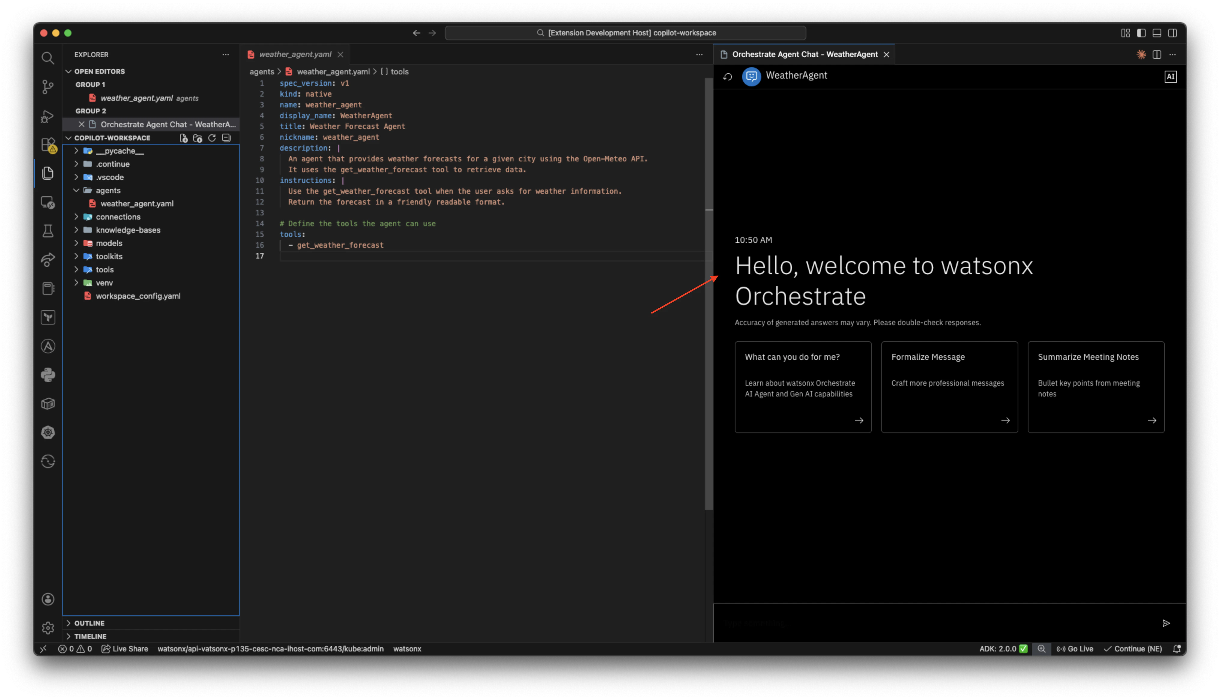 Web chat embed