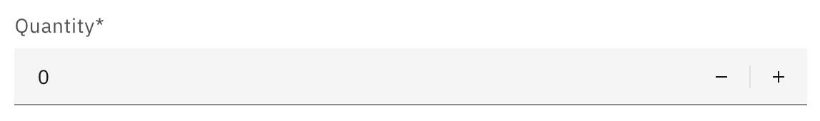 Number Input