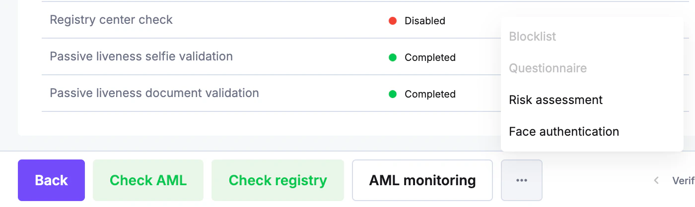 iDenfy Risk check after completed Identity Verification.png
