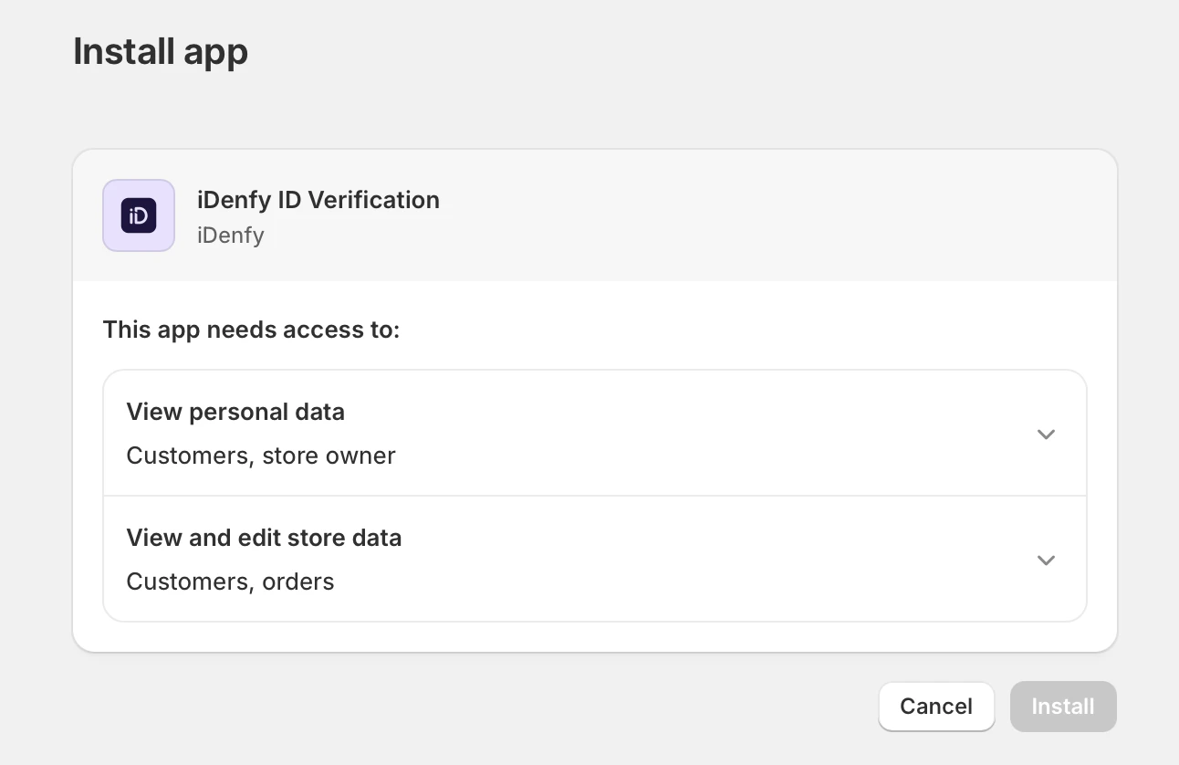 shopify-app-installation