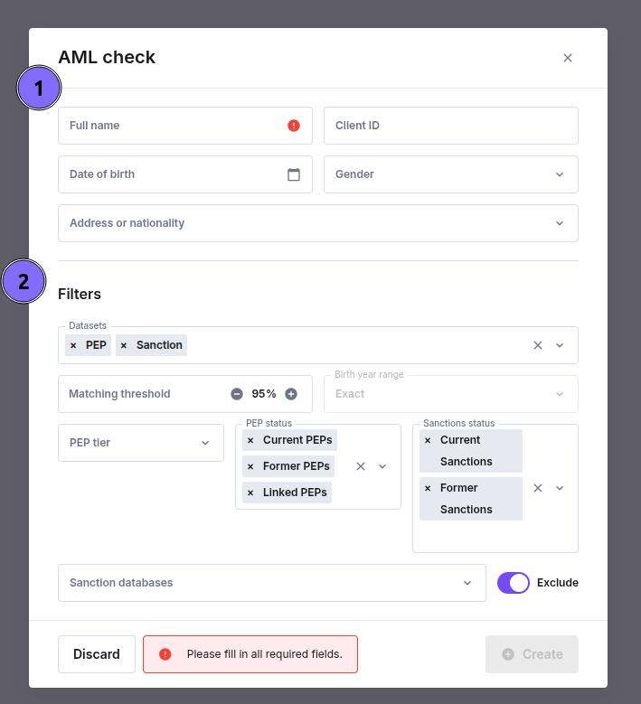 AML Check - iDenfy Documentation