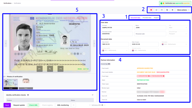 Verification Details - iDenfy Documentation