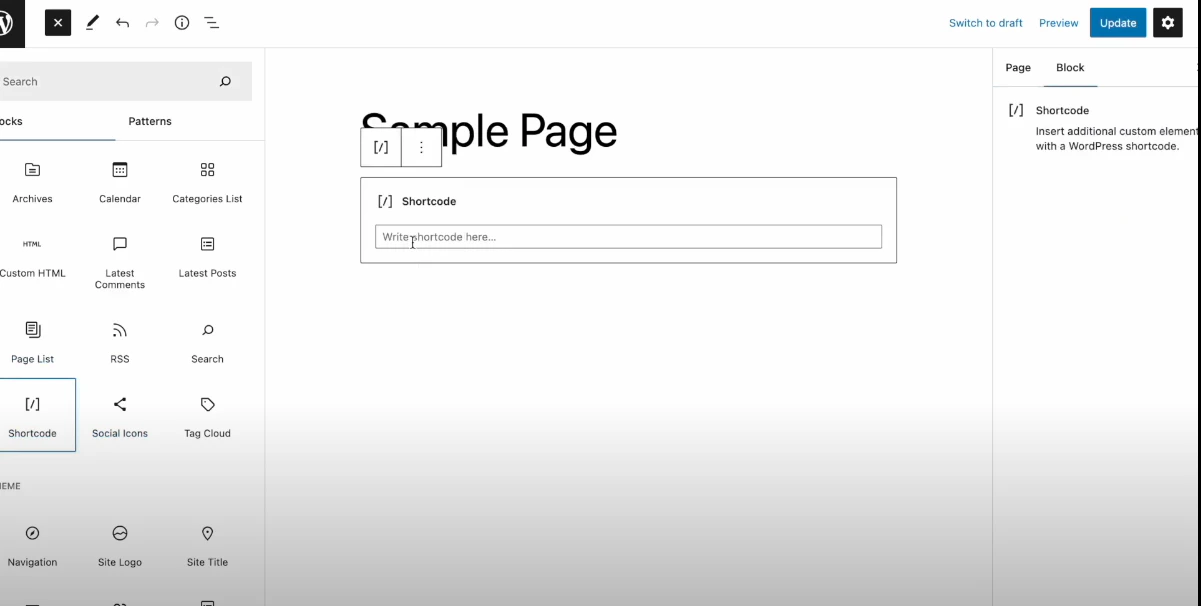 iDenfy WordPress shortcode paste
