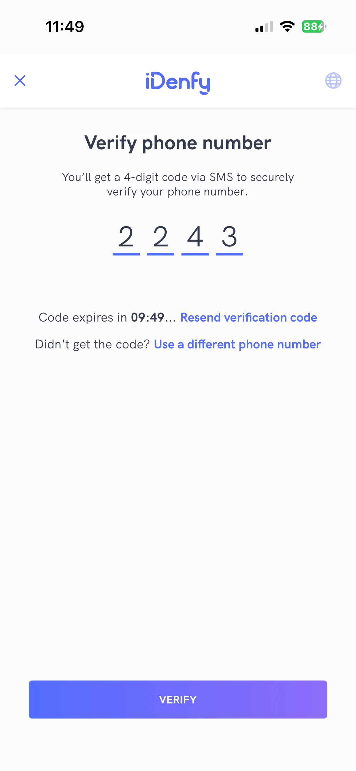 Phone Number Verification 1