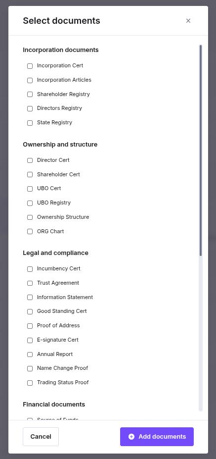 Document Management - iDenfy Documentation