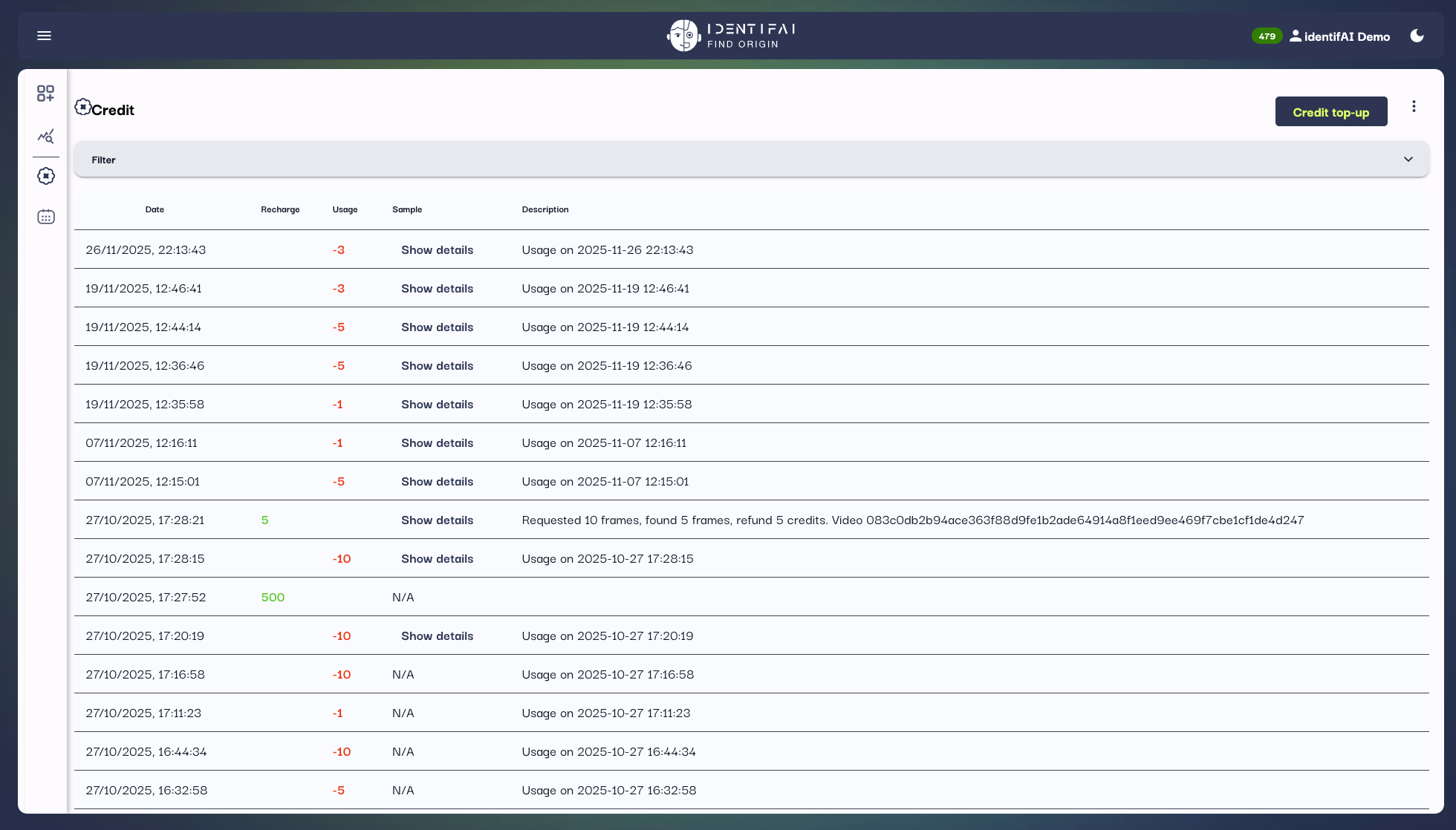 identifAI usage diagram