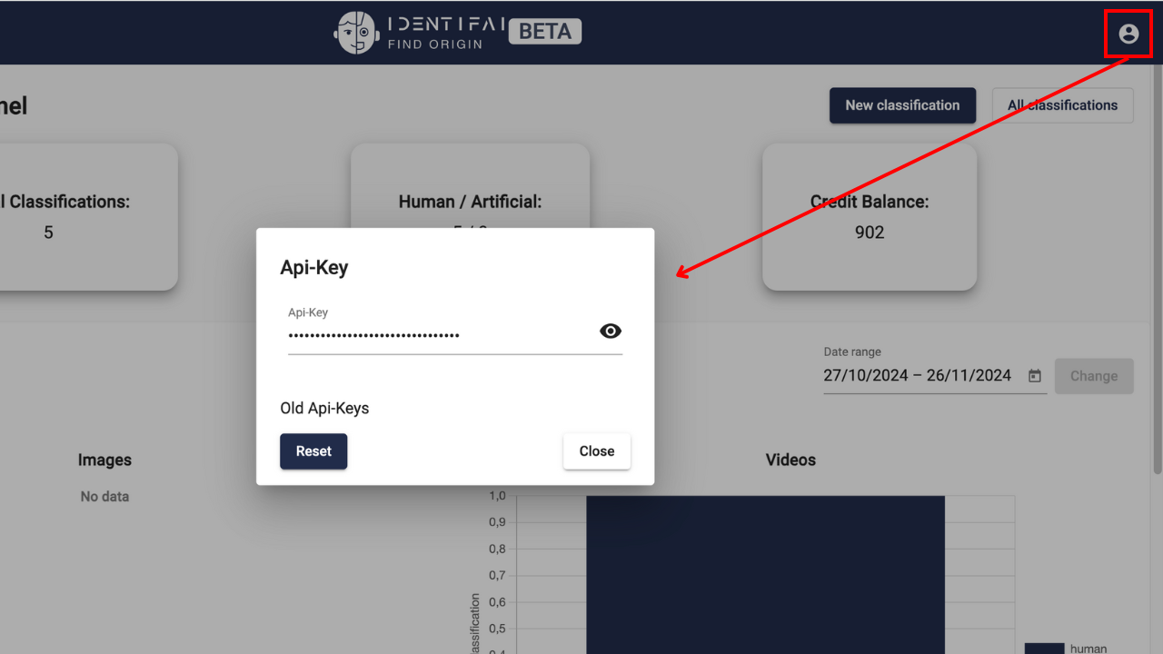 Api-key instructions