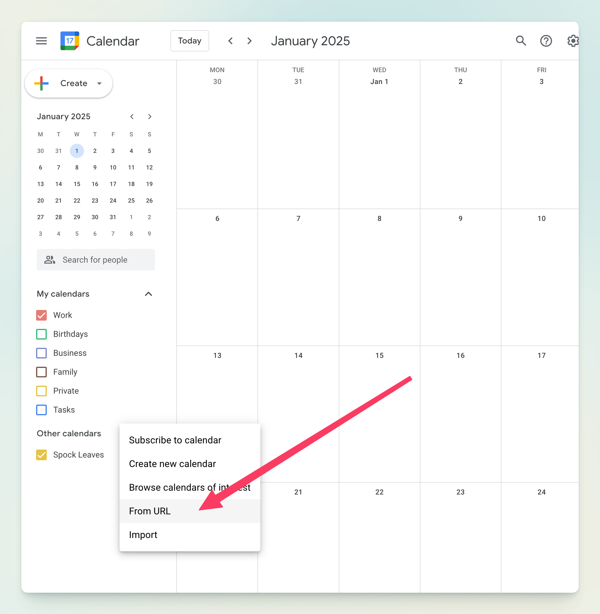 Complete Google Calendar integration
