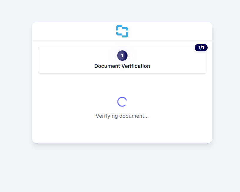 Verifying document screen when Auto Submit on Camera Capture is enabled