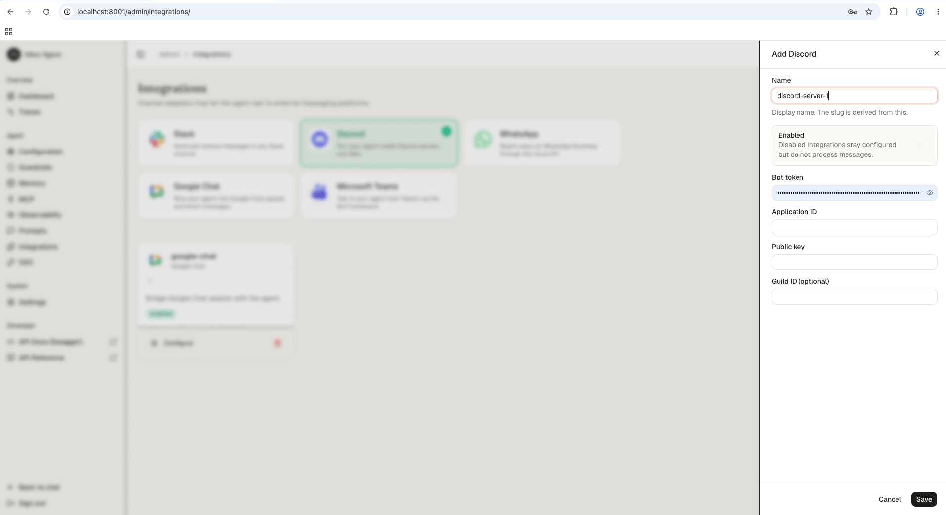Add Discord integration