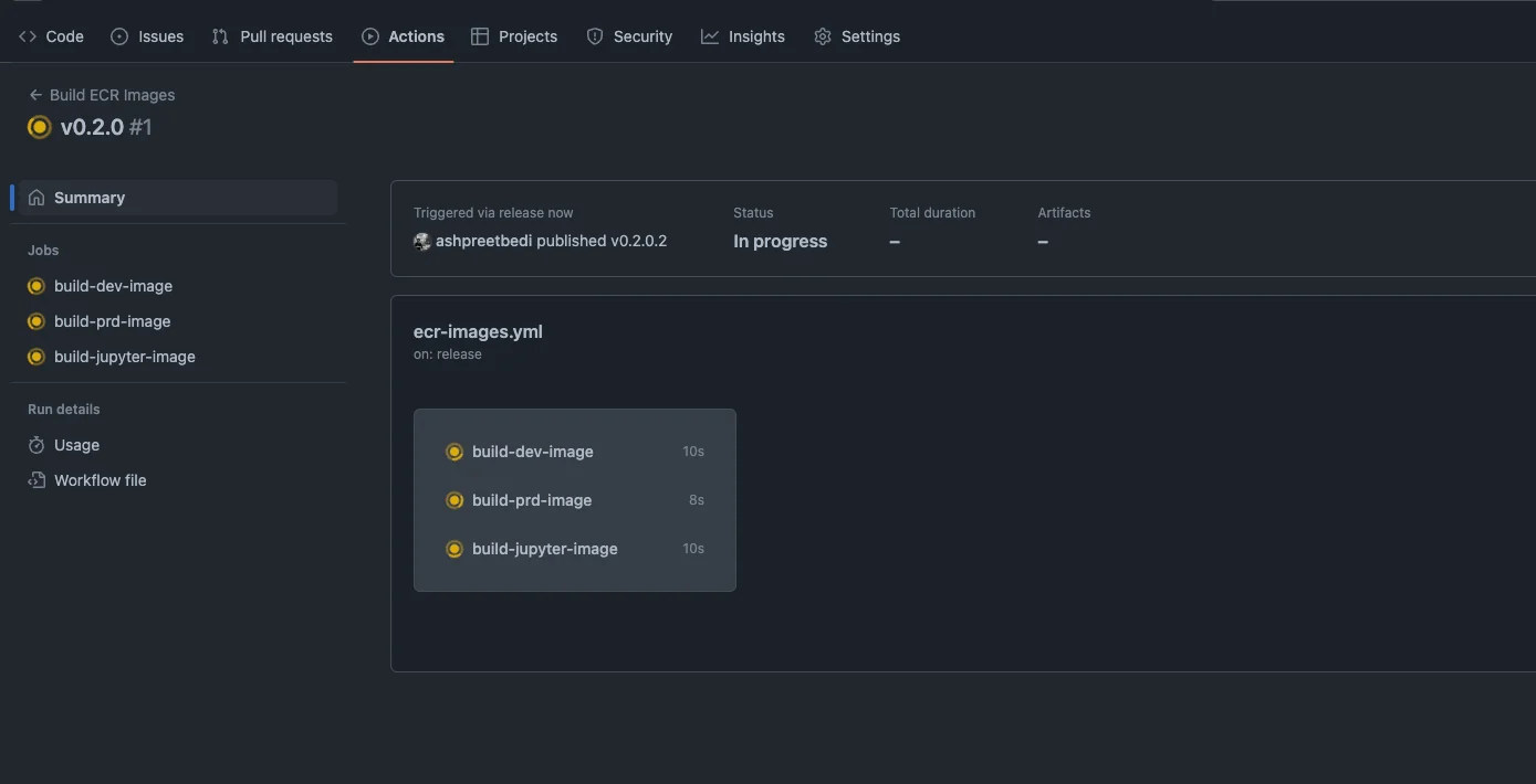 github-actions-build-ecr