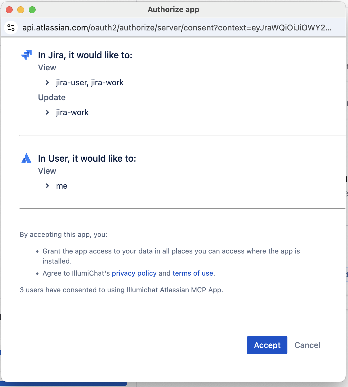 Jira OAuth Accept