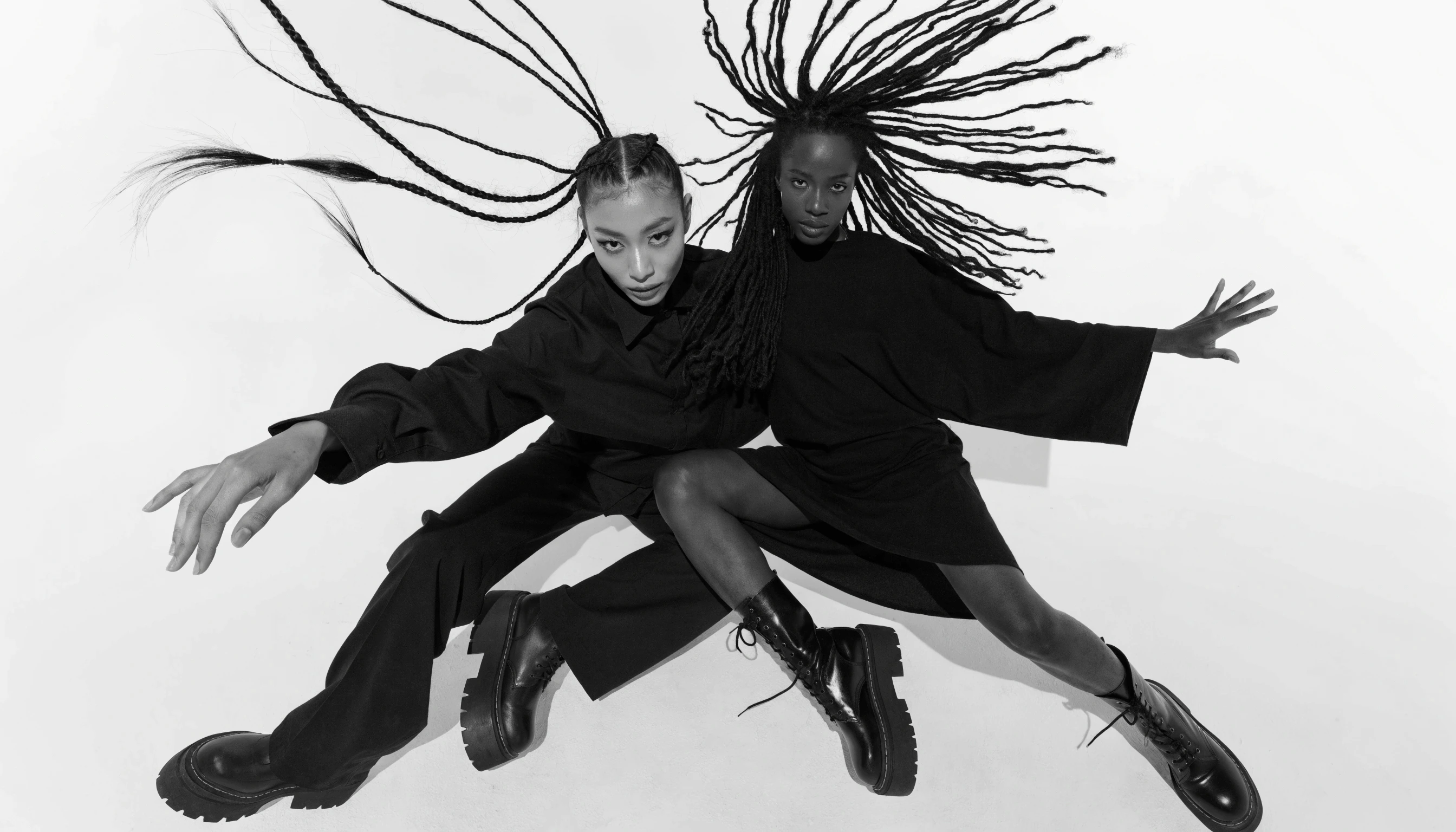 Recraft v4 — bold contrast composition