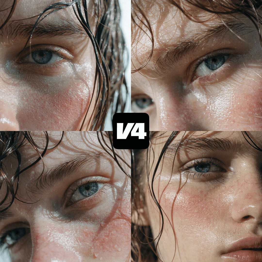 Recraft v4 — design-taste output