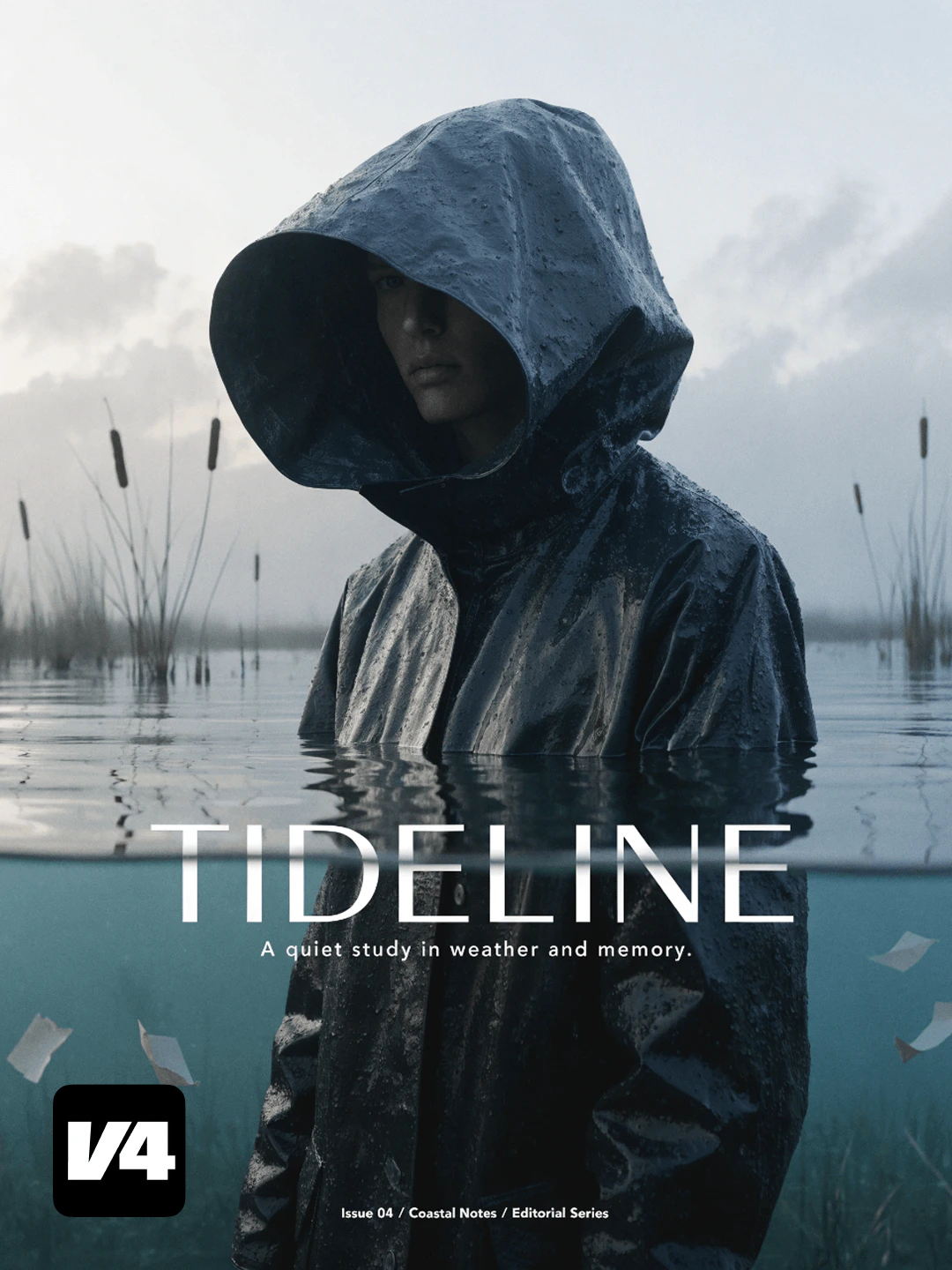 Recraft v4 — portrait composition example