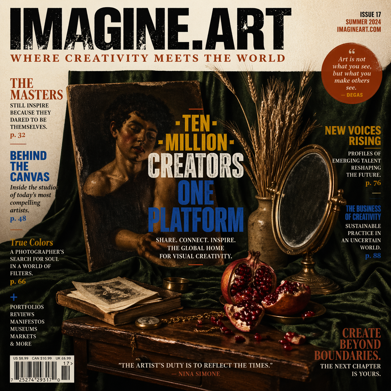 Magazine cover generated by ChatGPT Image 2