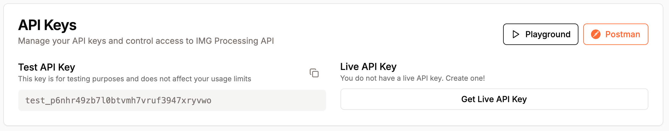 API Key