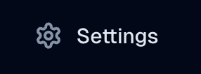 Settings entry point in Inboxapp