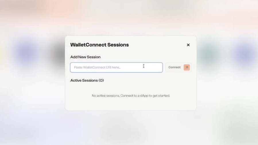 Connect dApp Step 4