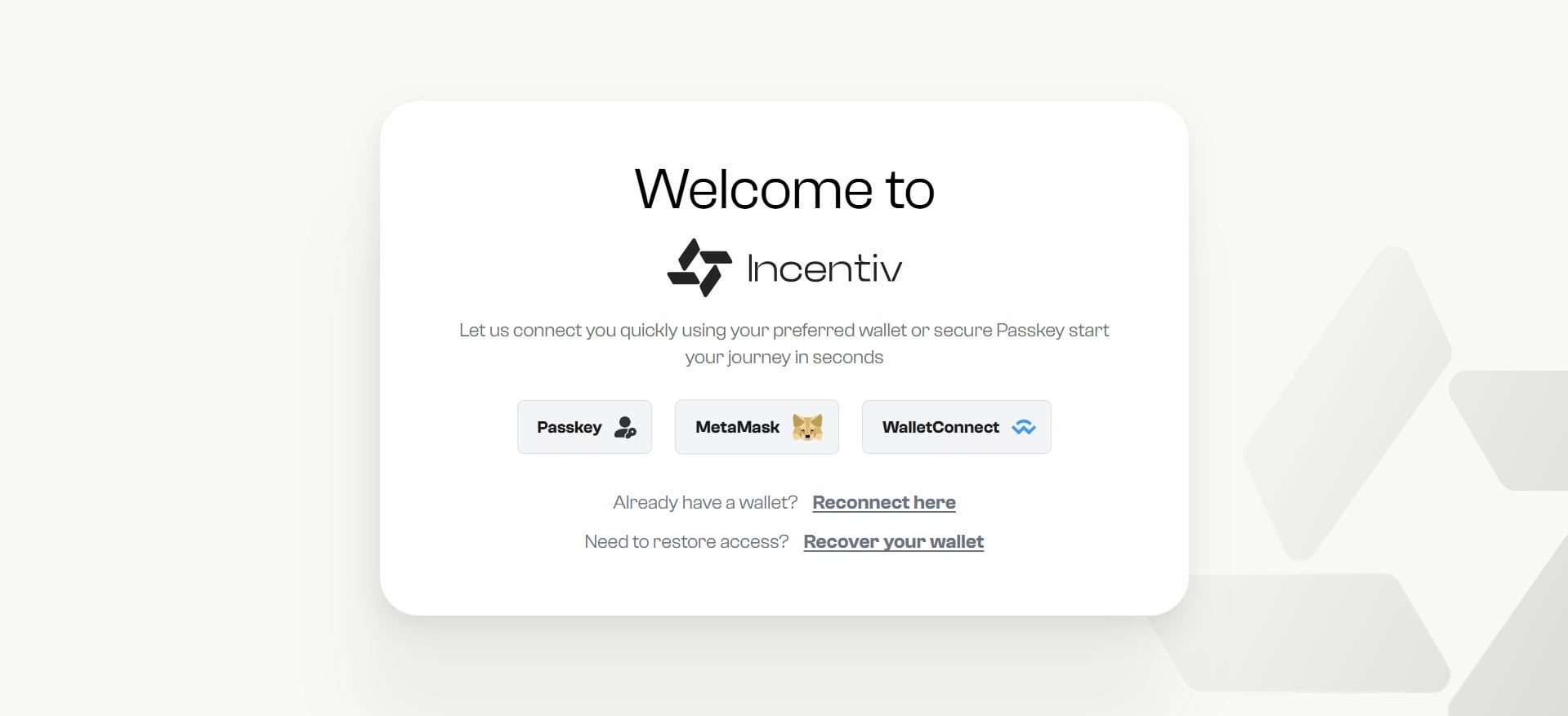 Incentiv Metamask Step 1