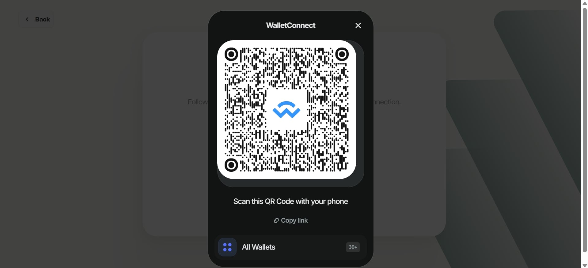 Incentiv WalletConnect Step 4
