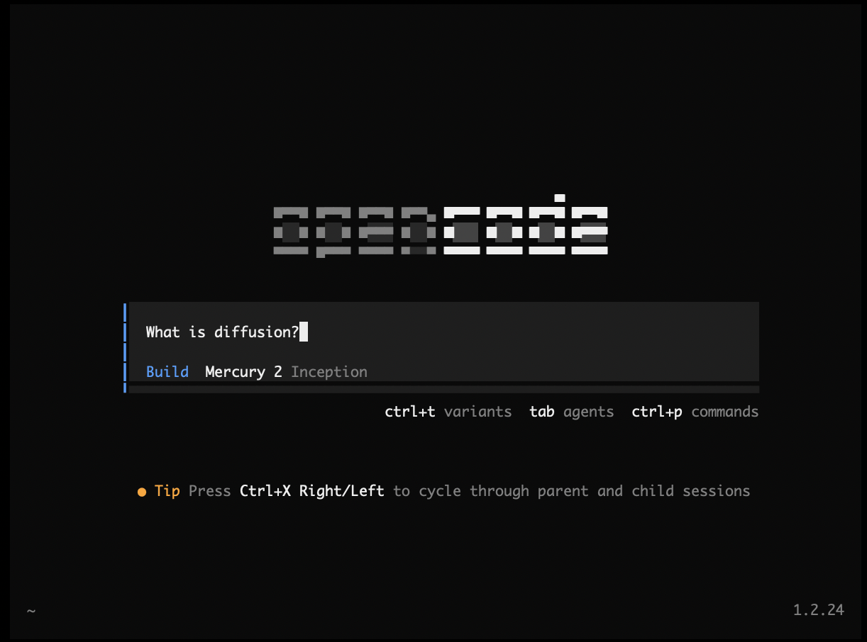 Configure opencode