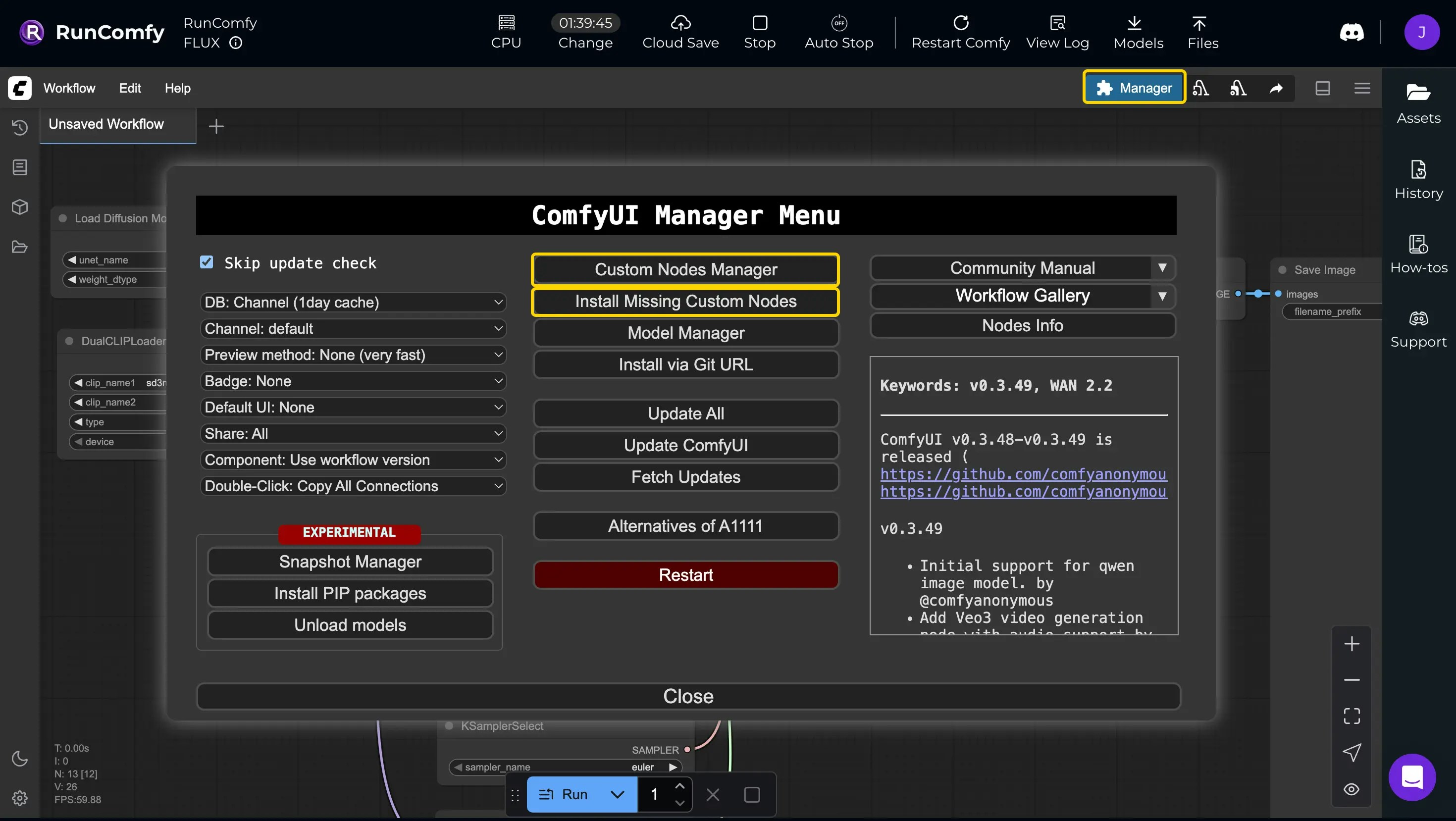 Alt Install Custom Nodes in ComfyUI
