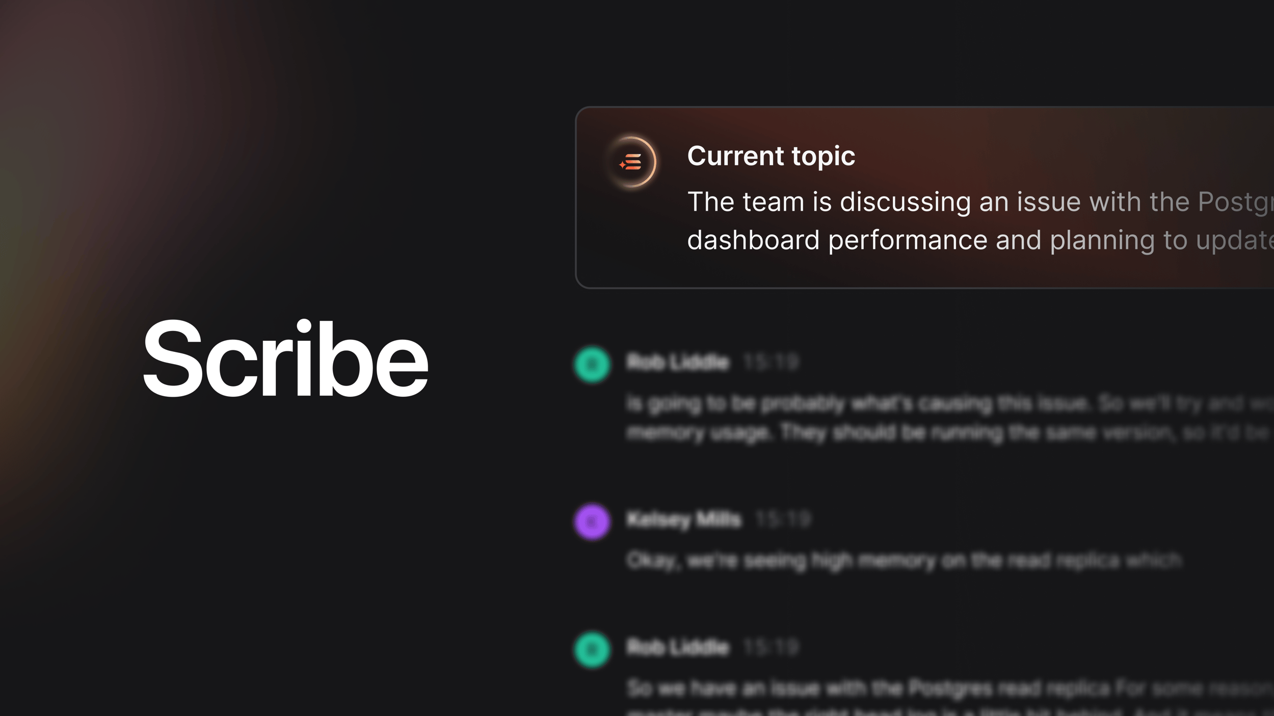 Scribe: AI-powered transcription and summarization for incident calls ...