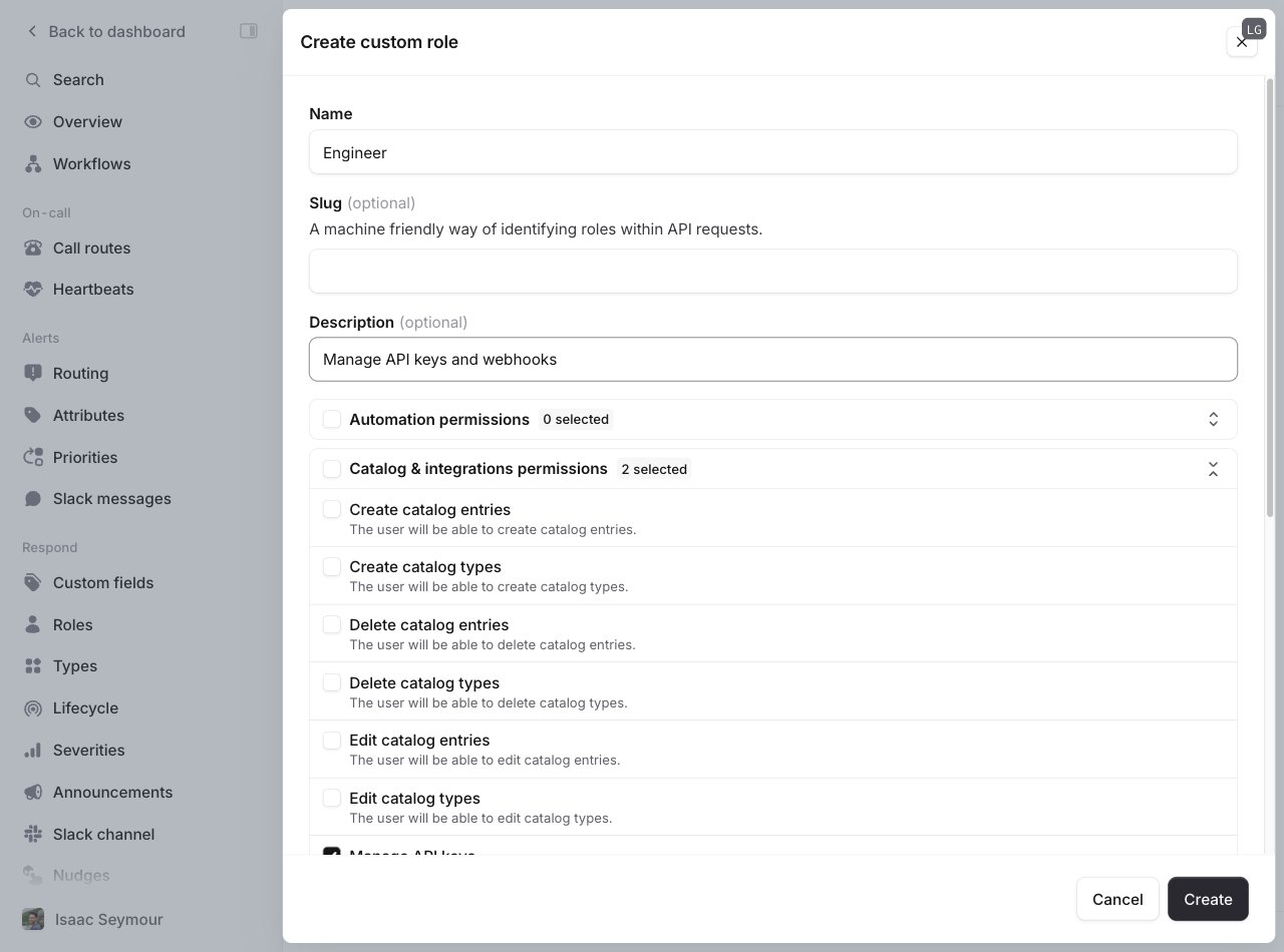 Creating a custom Engineer role