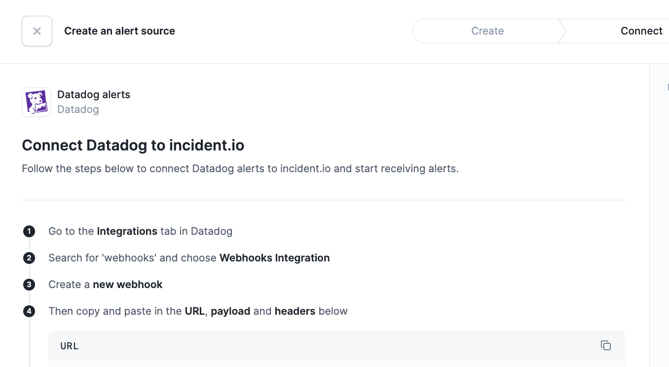 Alerts and automatic incident creation - incident.io