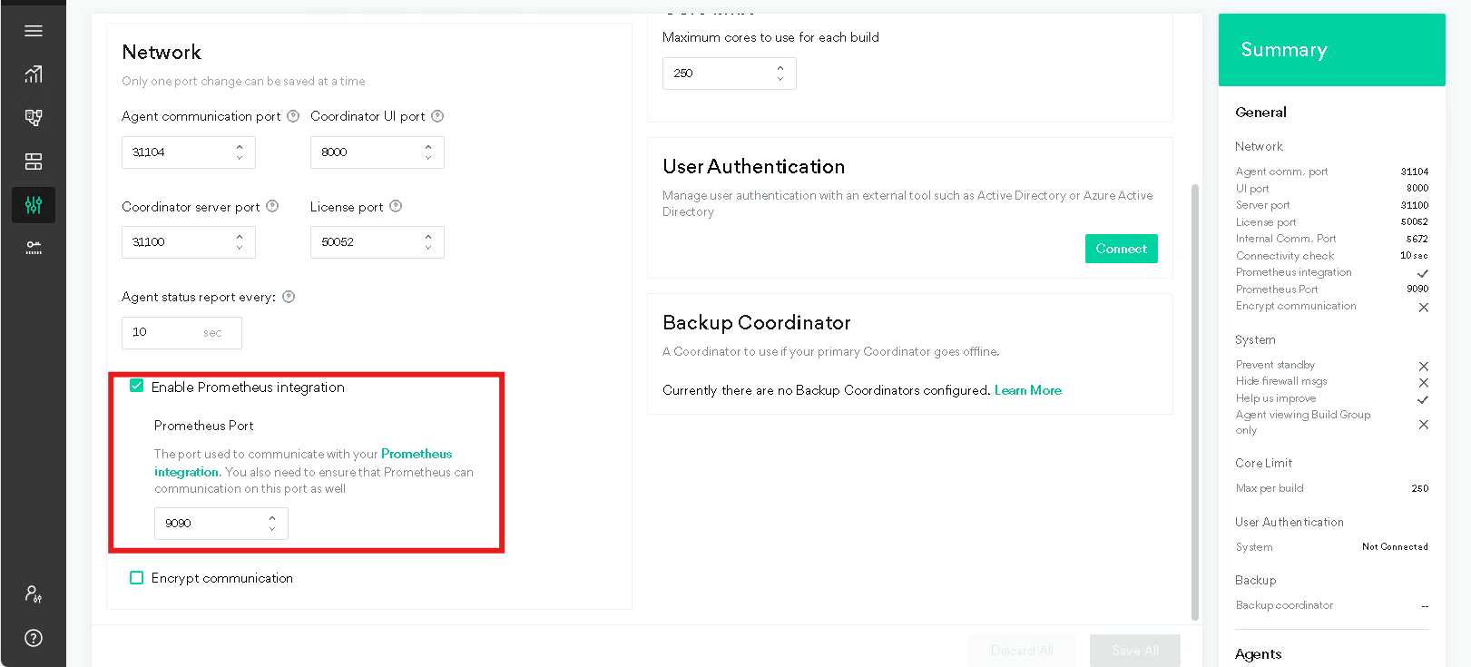 AWS Auto Scaling Groups screenshot