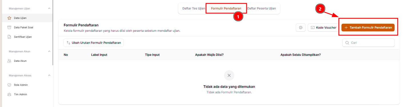 Tambah Formulir
