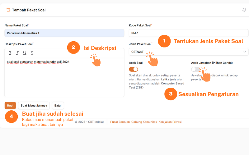 Detail Paket Soal Detail Paket Soal