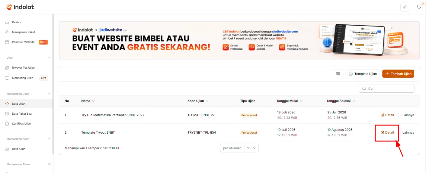 Detail Template
