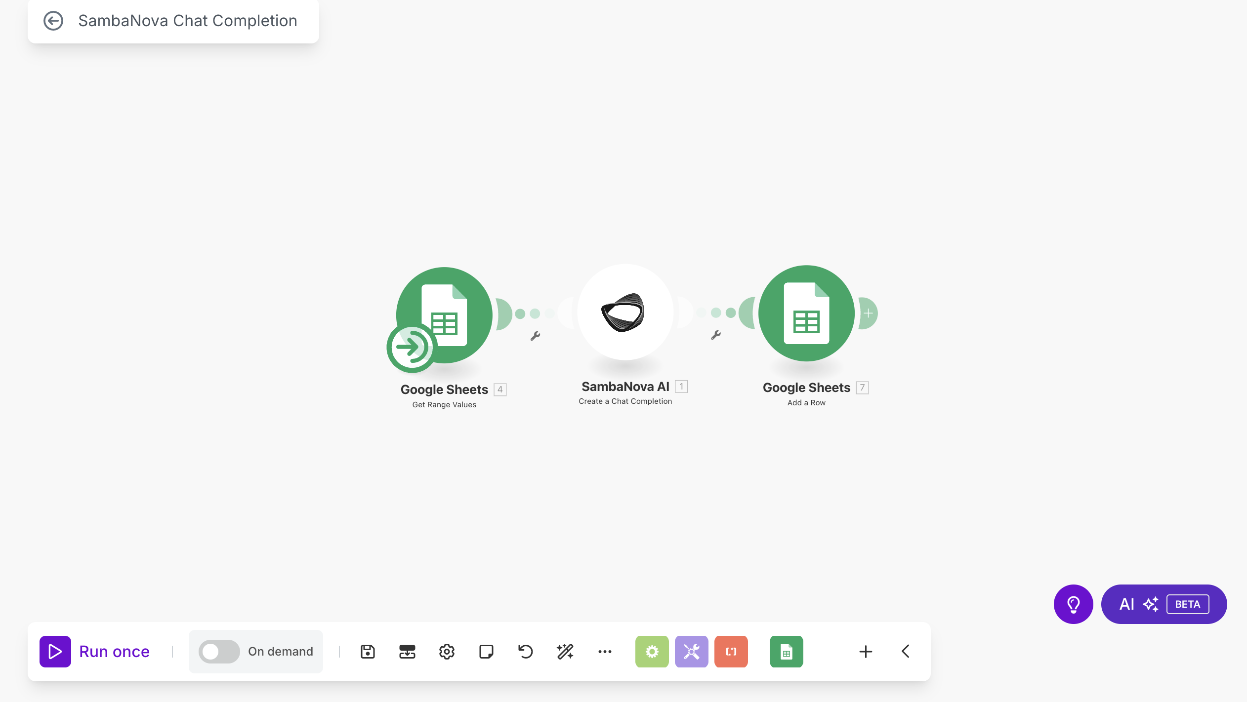 Final workflow screenshot