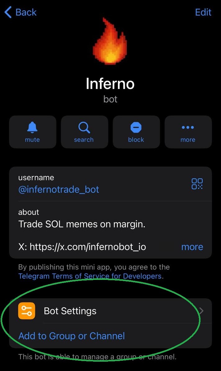 Add to Group Screenshot