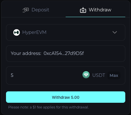 Withdraw