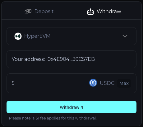 Withdraw