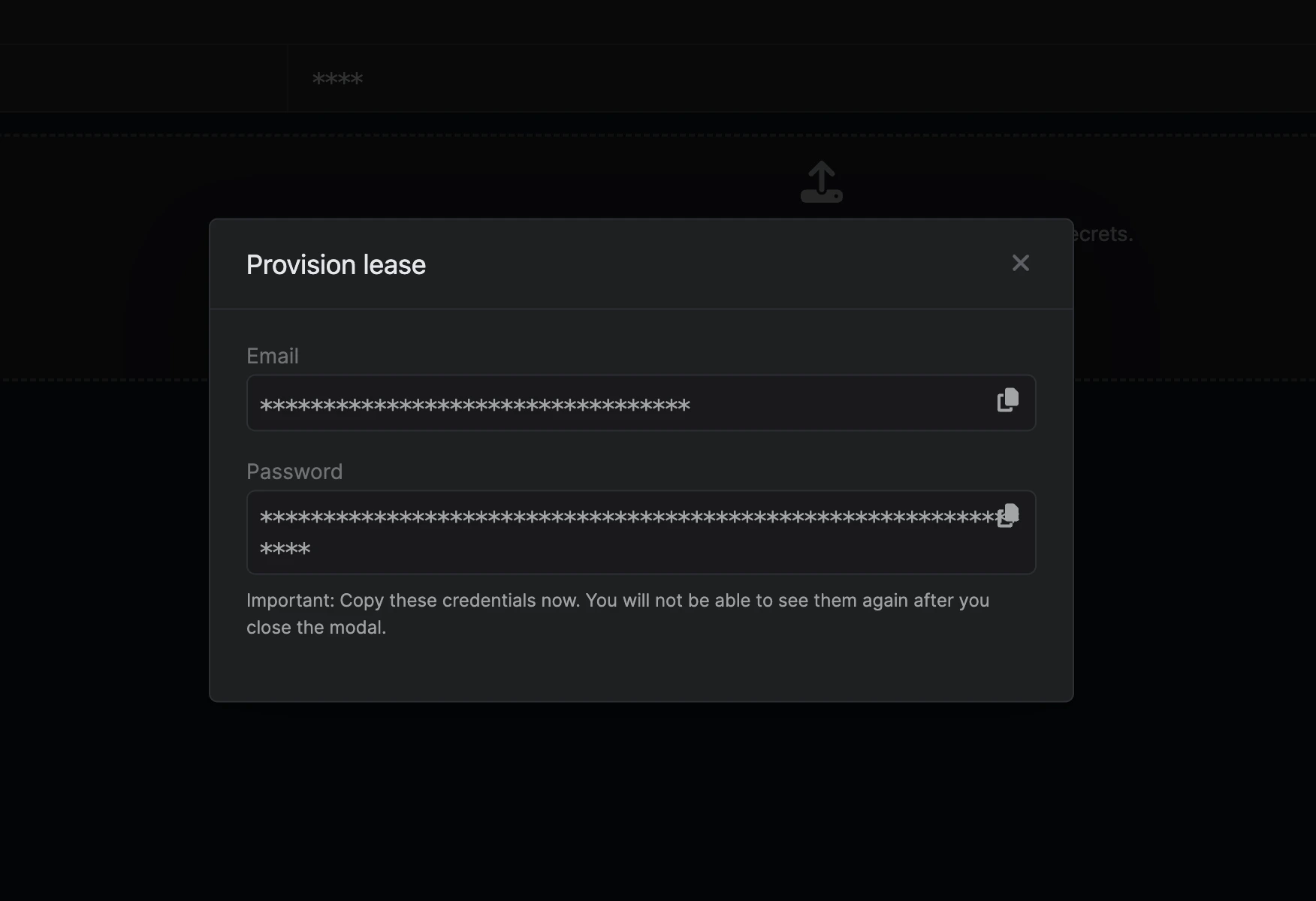 Provision Lease