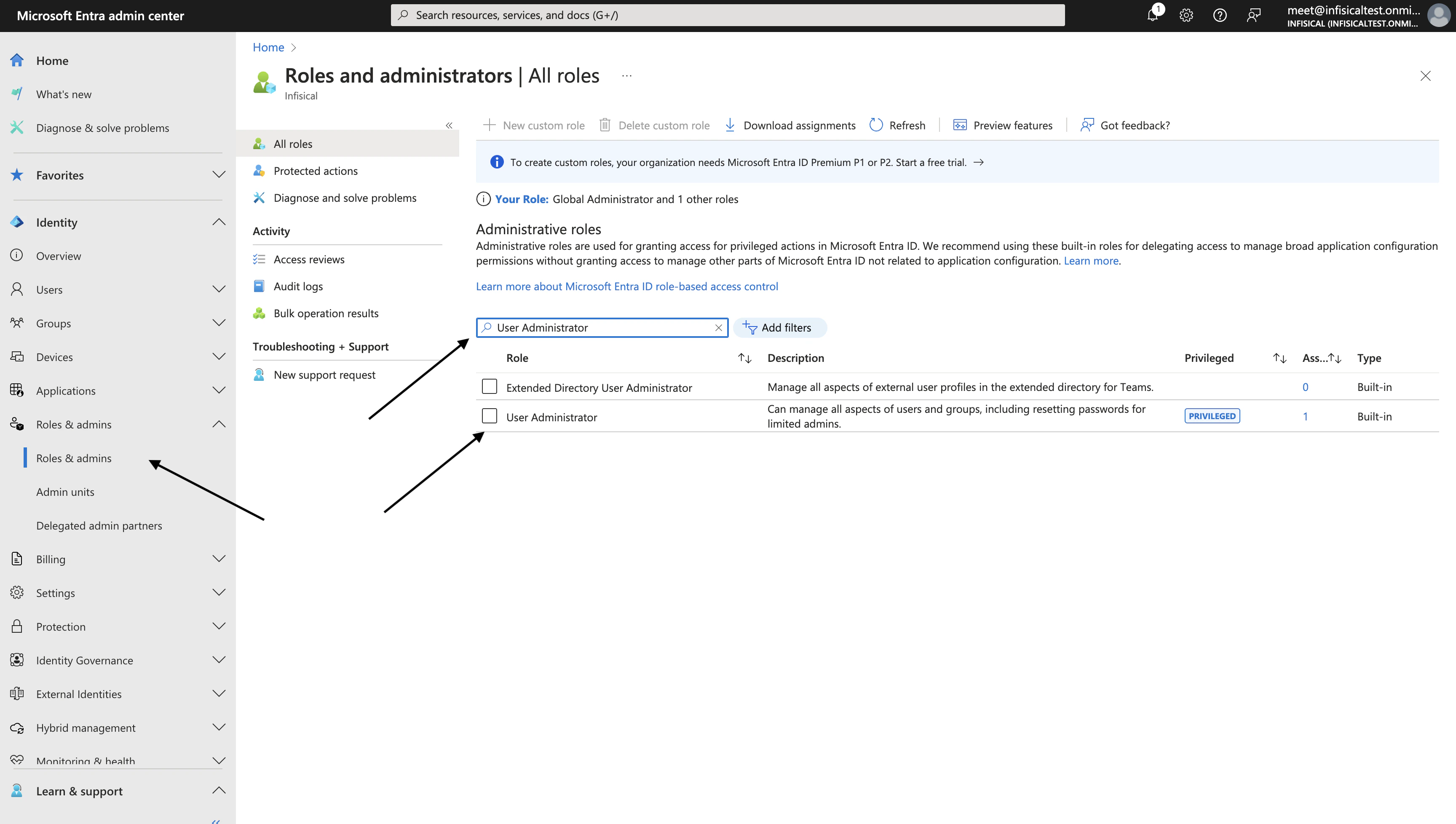 User Administrator