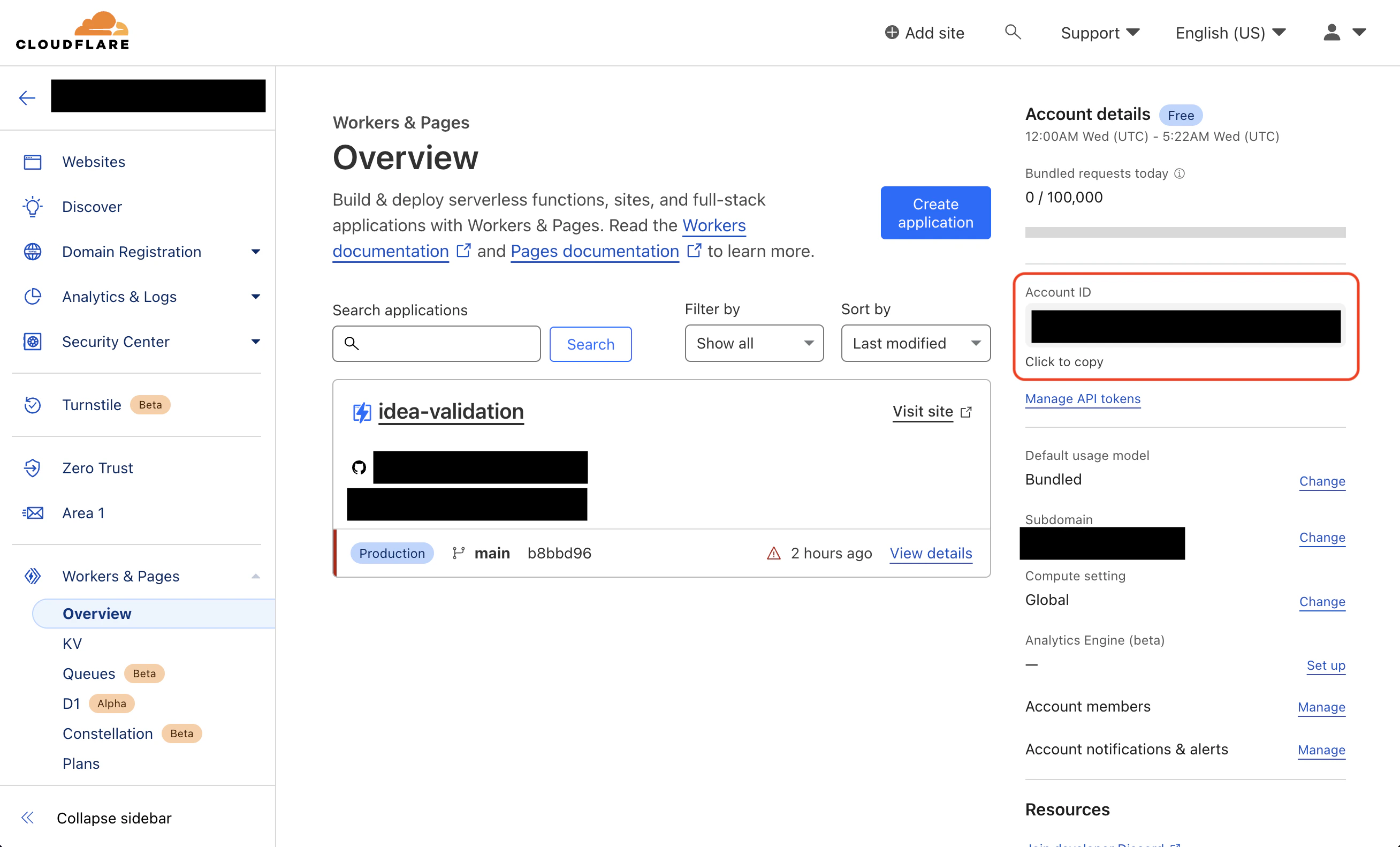 integrations cloudflare credentials 4