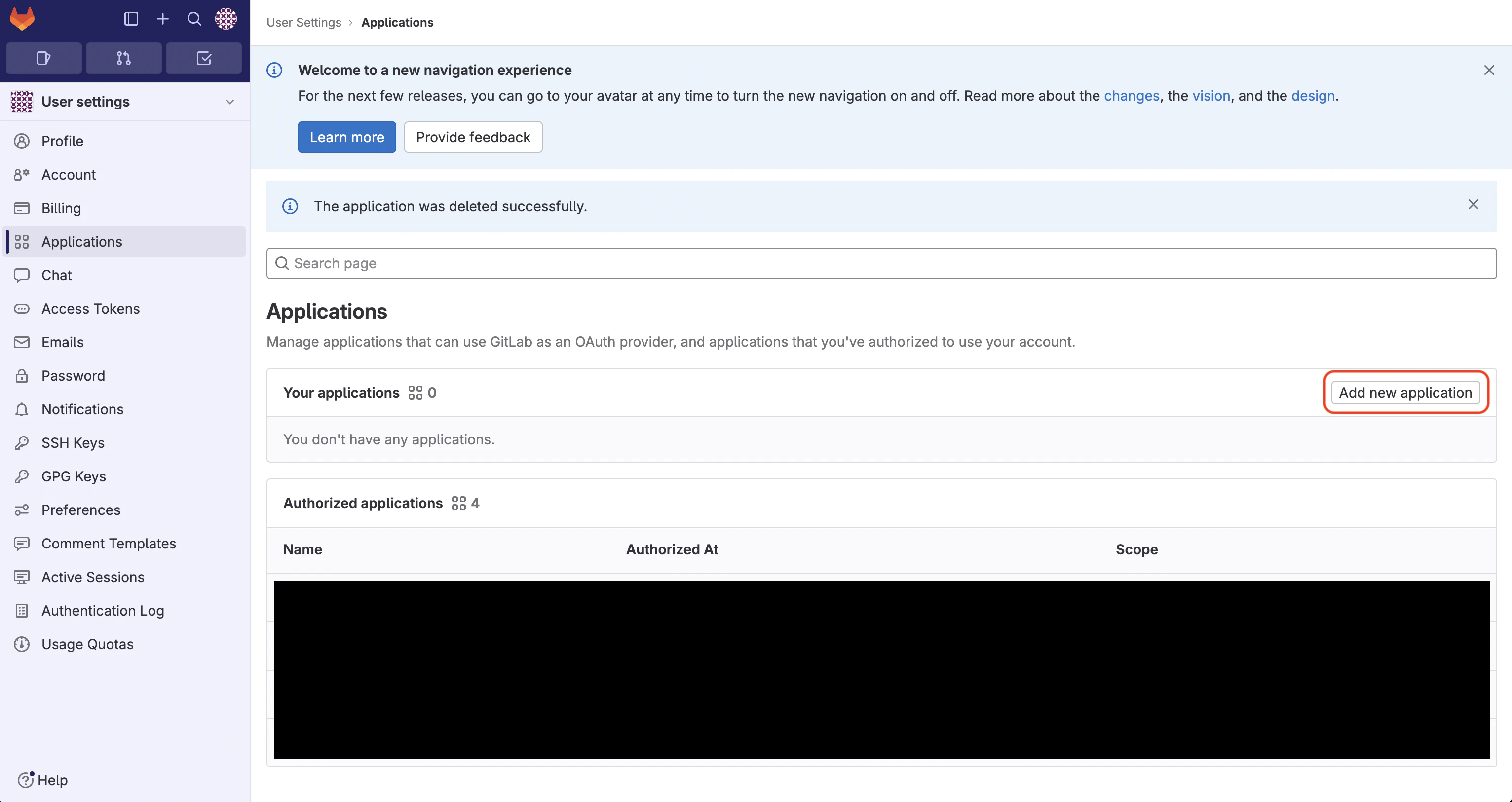 sso gitlab config