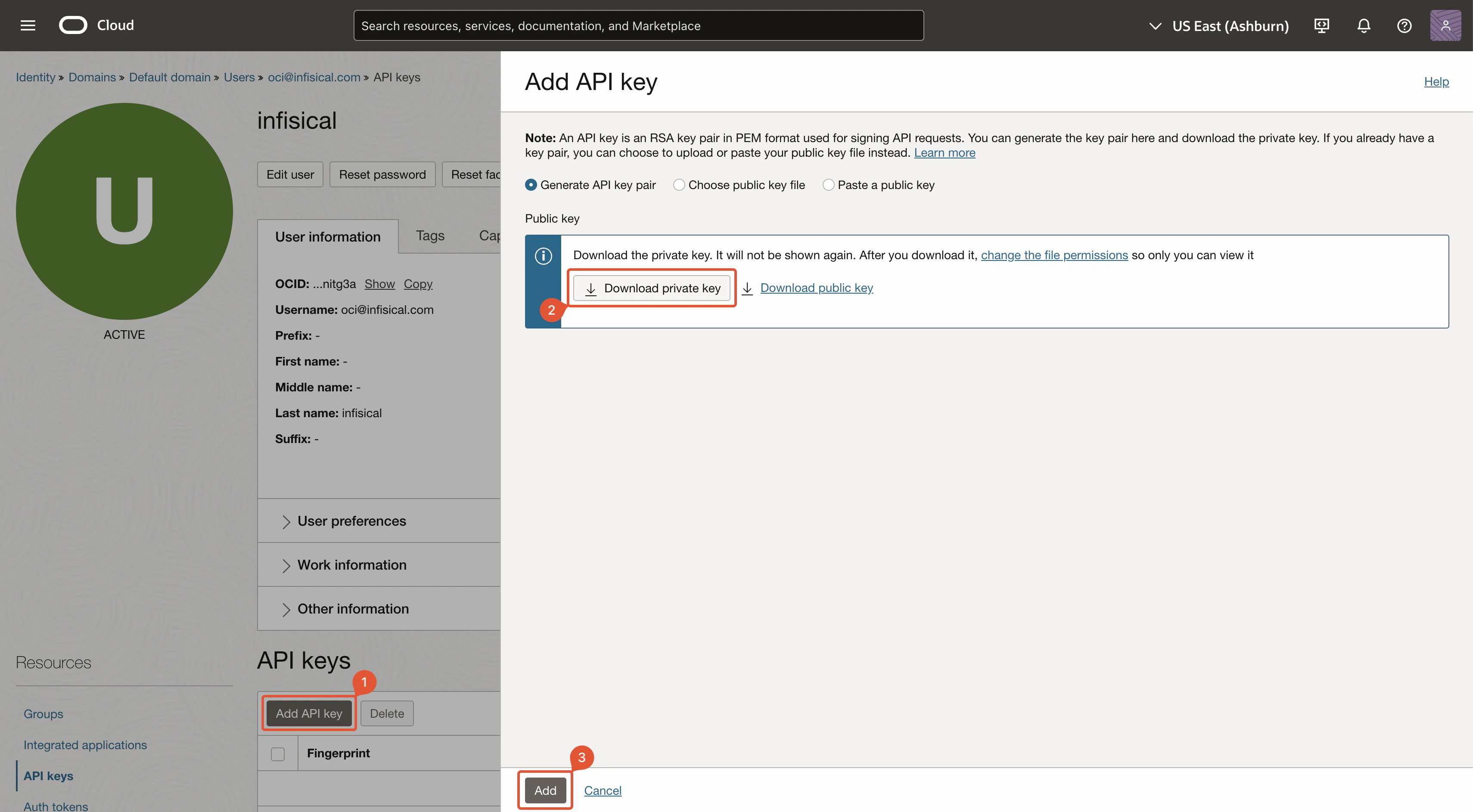 Add API Key