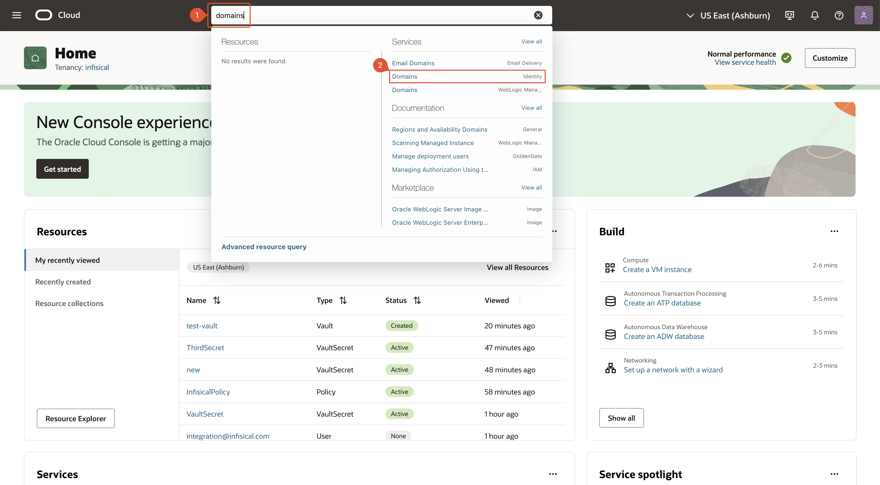Search Domains