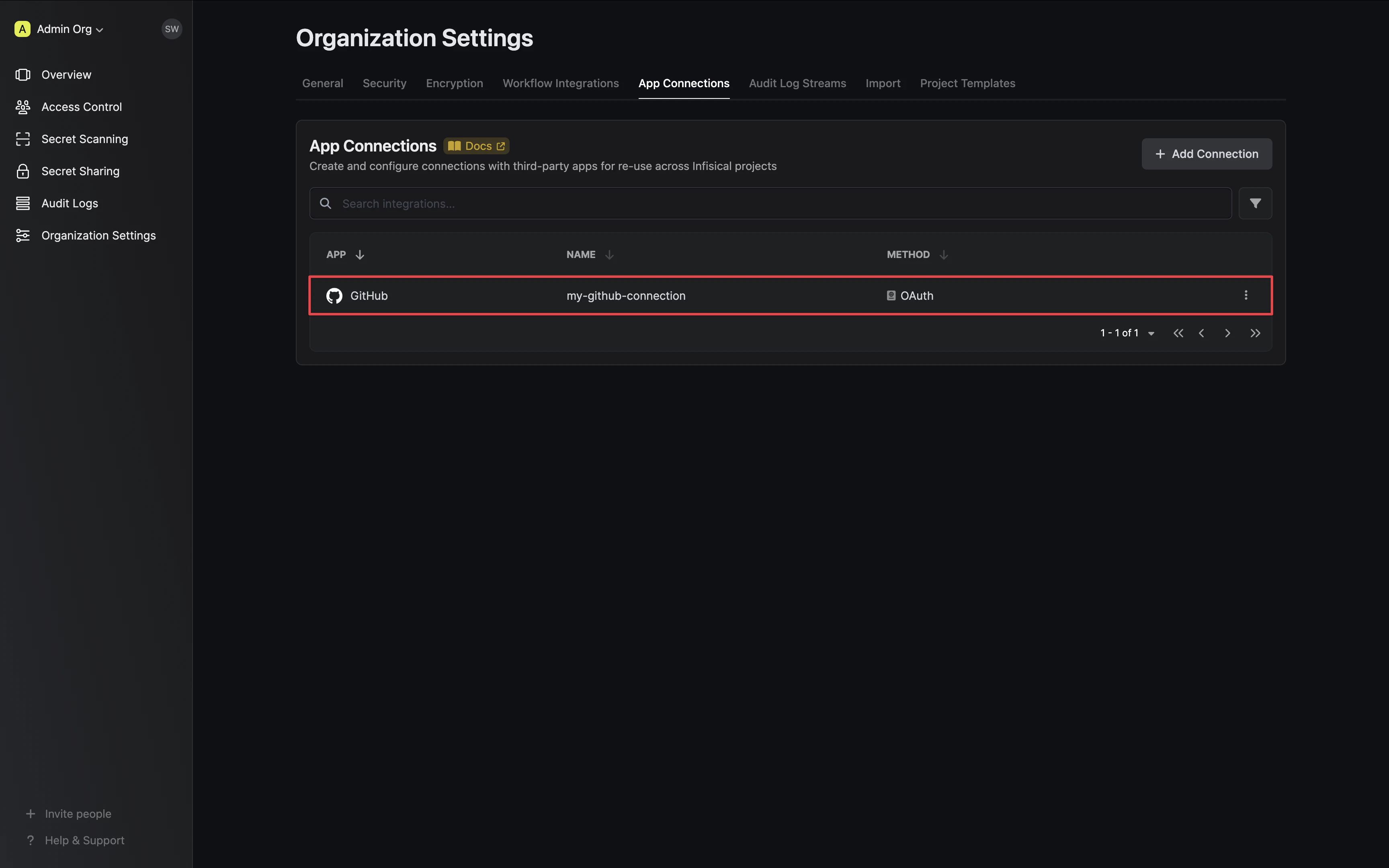 Assume Role AWS Connection