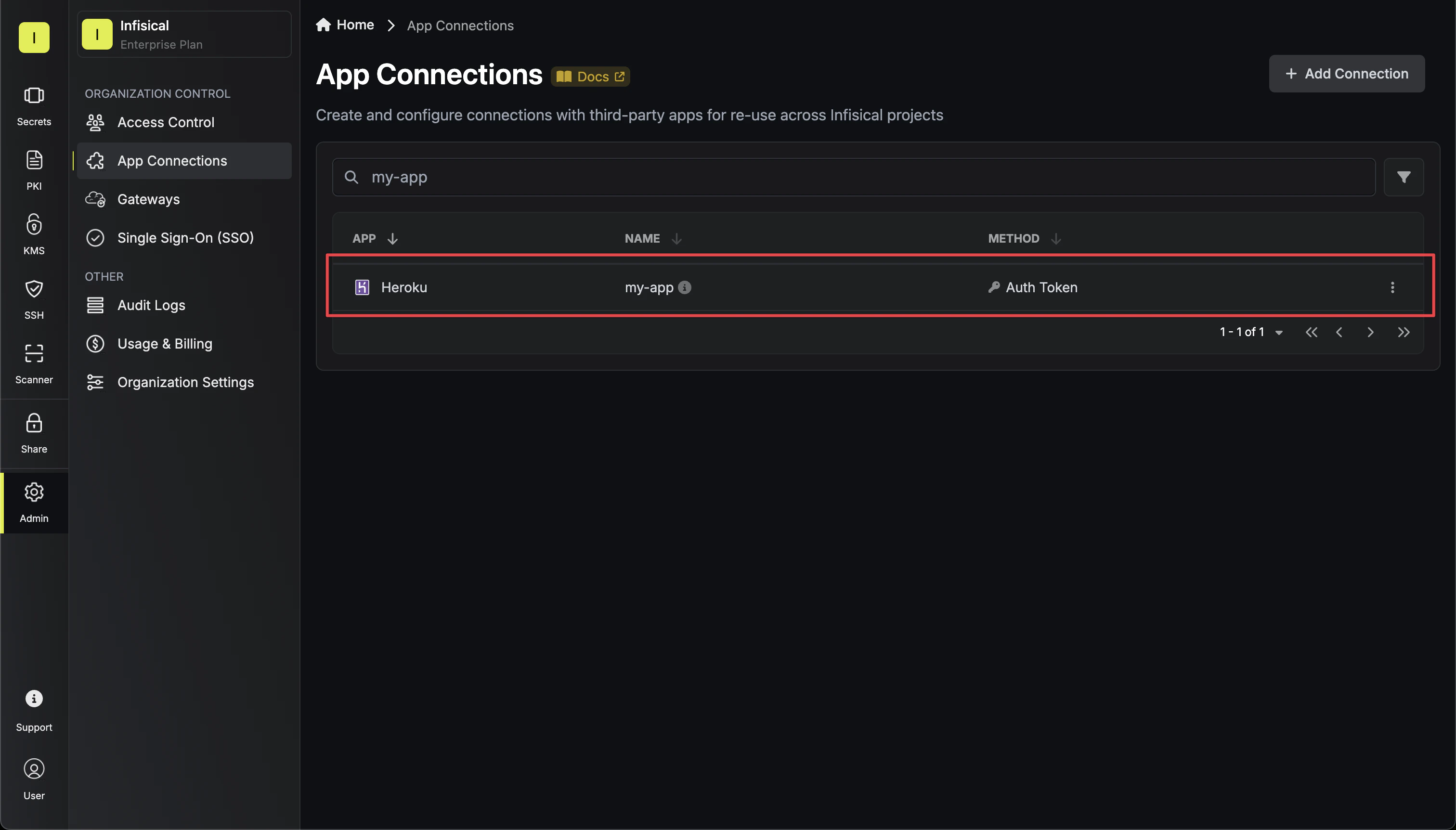Heroku OAuth Connection