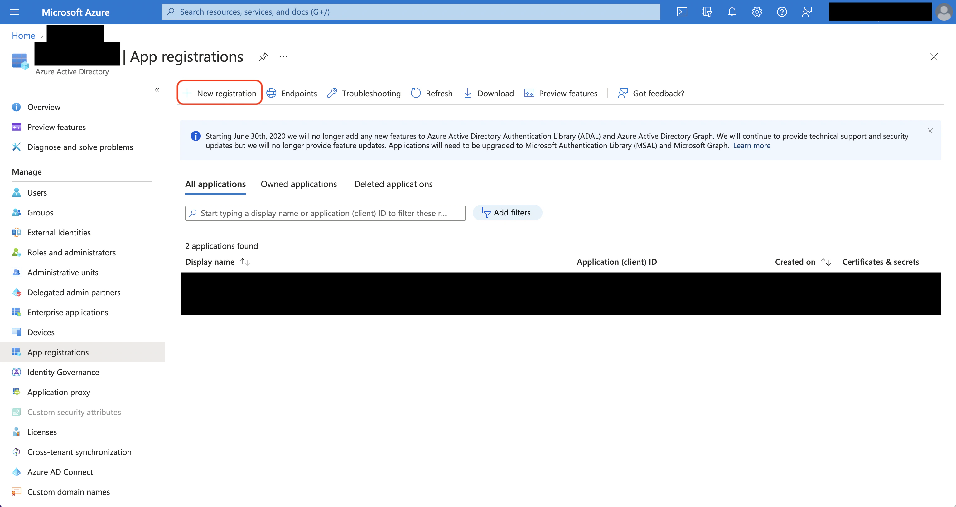 Azure client secrets