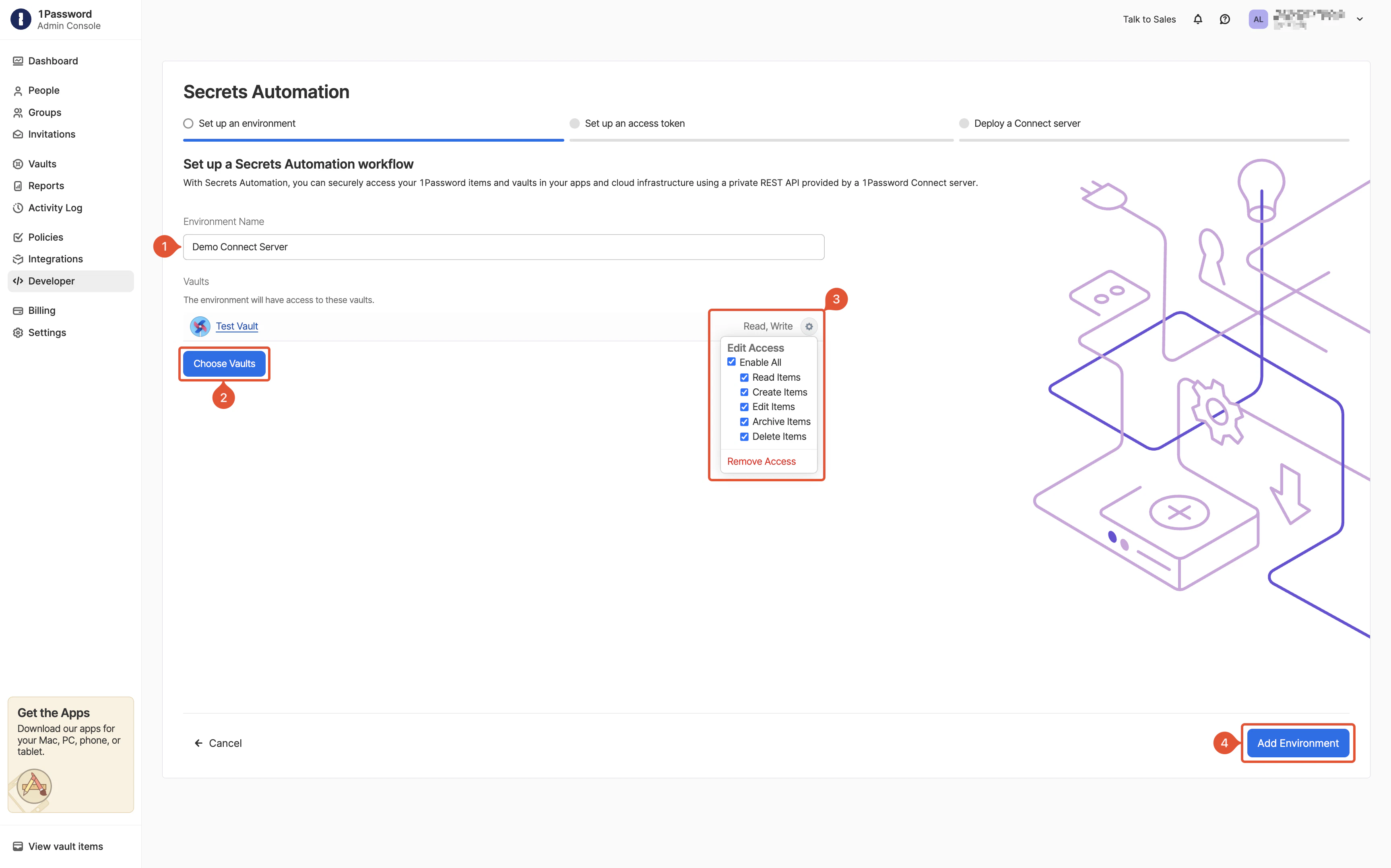 Configure Connect Server