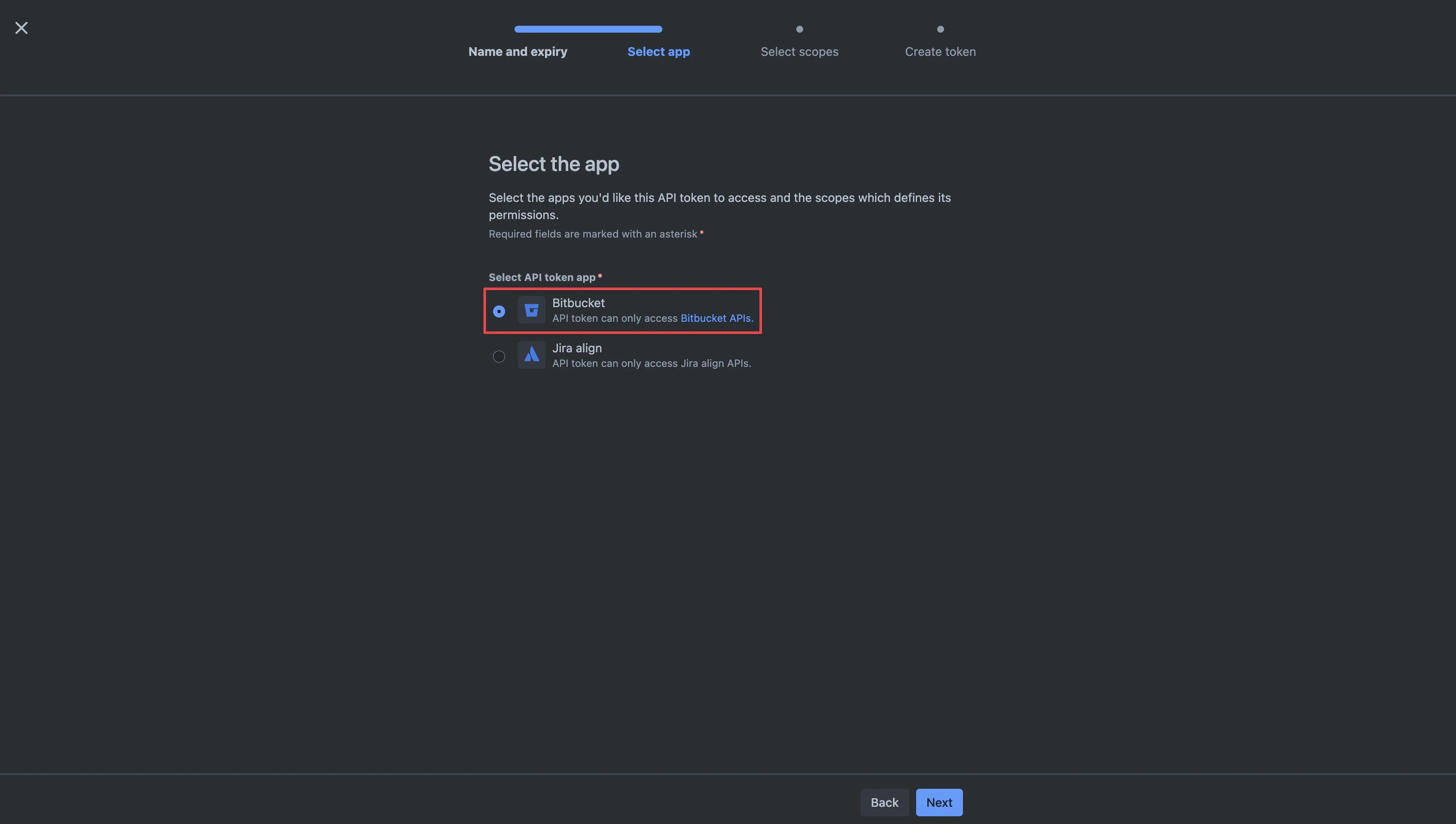 Select Bitbucket