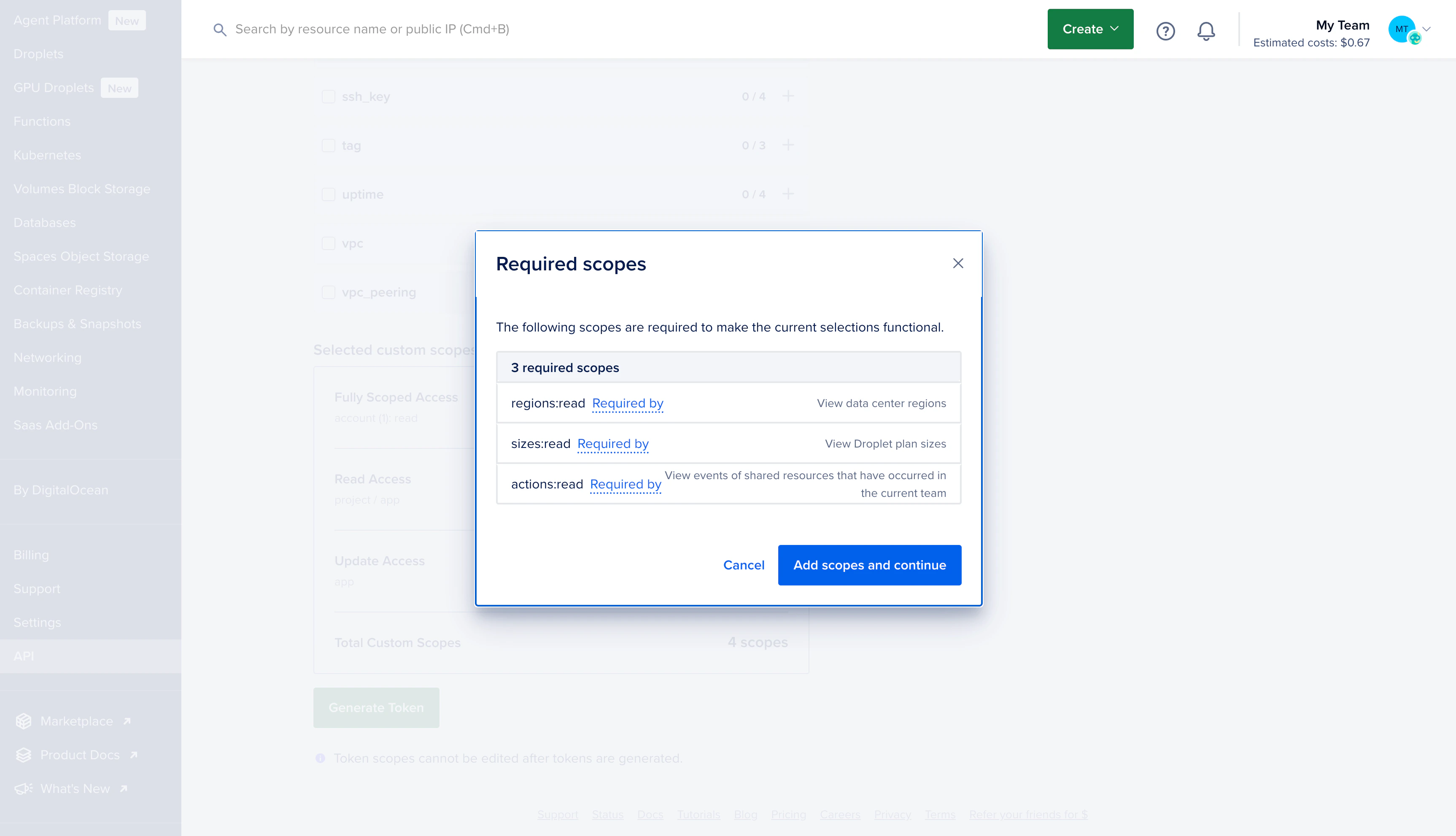 Token Form